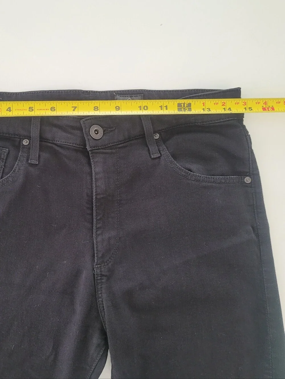 AG Farrah Women's Black Skinny Ankle Jeans - Classic Black Size 29R